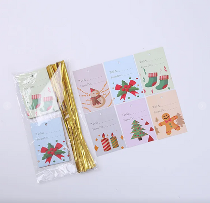 Christmas Drawstring Gift Bags – Perfect for Gifting & Parties!